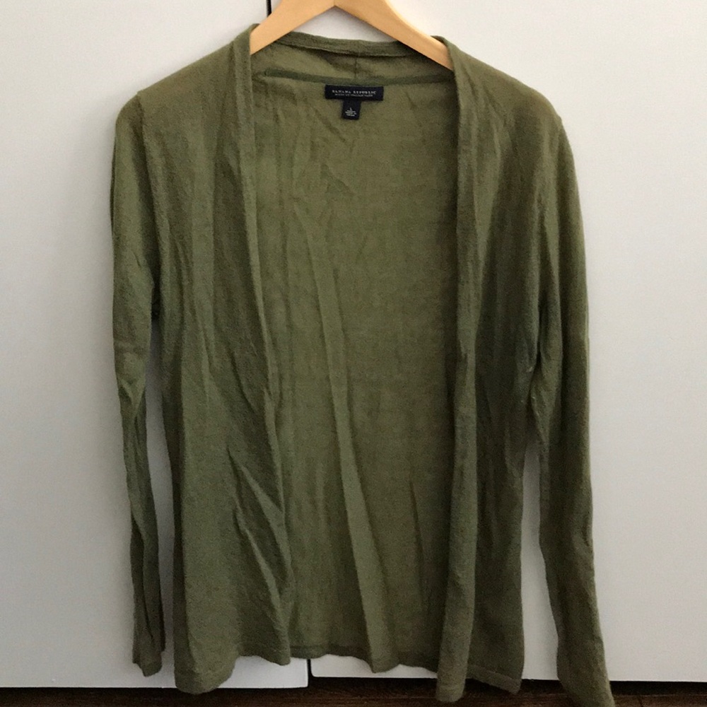 Banana Republic sheer cardigan, Size L